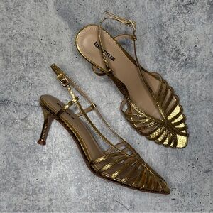 NEW Lola Cruz Diana Strappy Heels 38